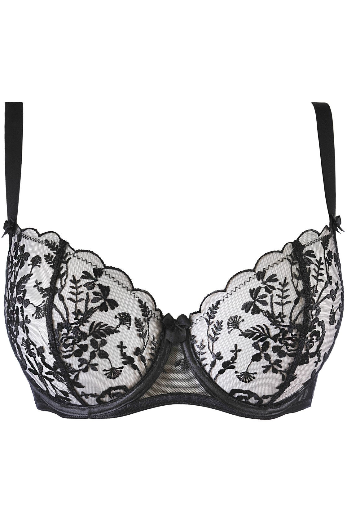 Full black soft bra Claire by Axami