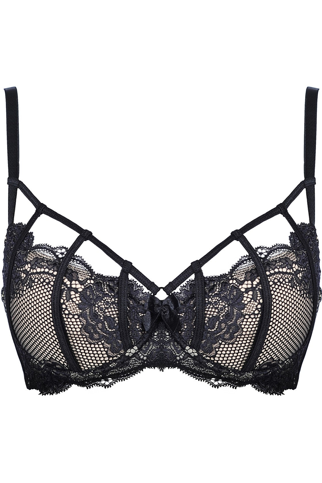 Padded balconette bra Chantal by Axami