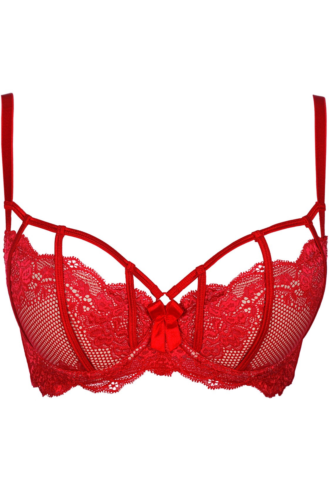 Padded balconette bra Chantal by Axami