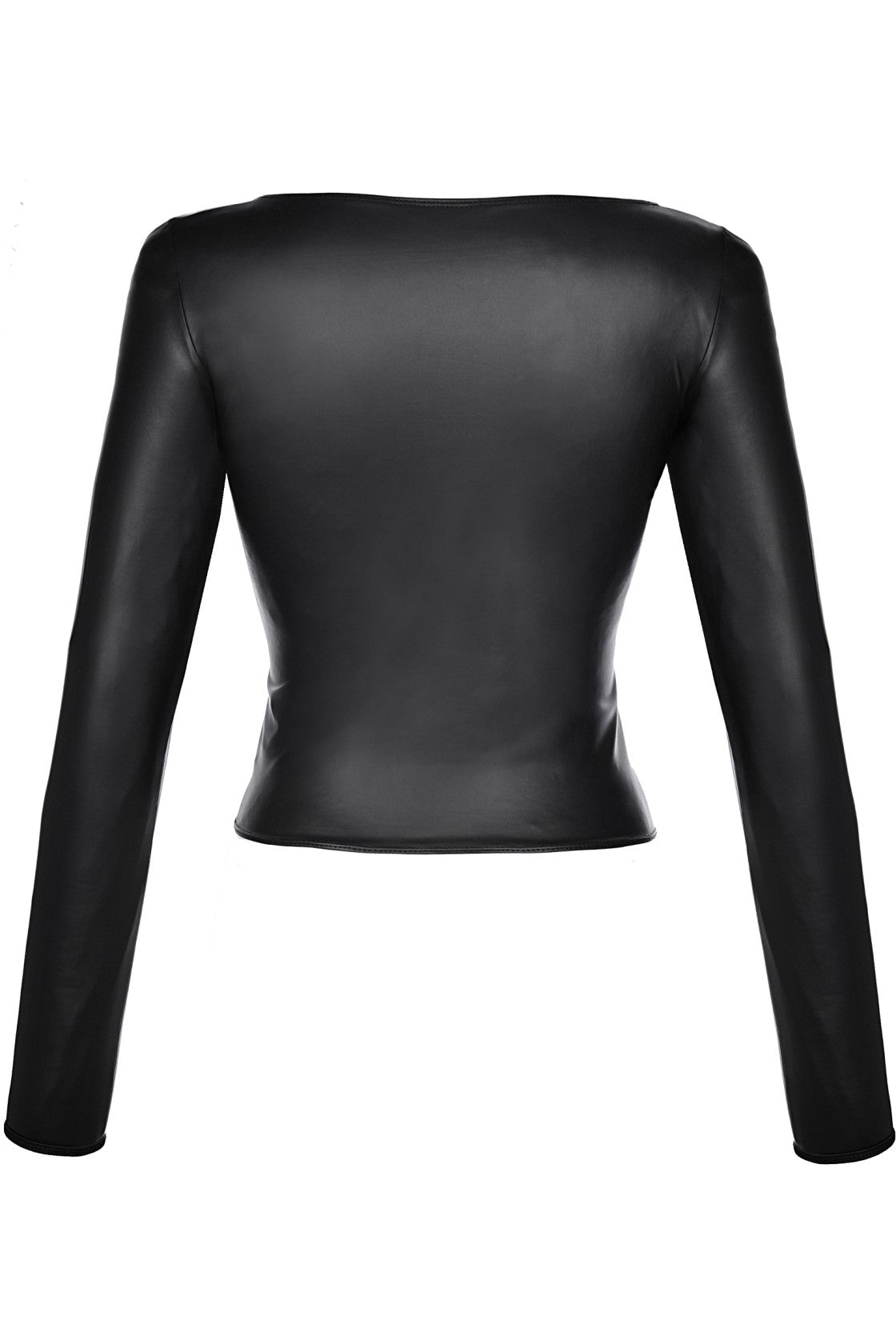 Cutout latex blouse Liora by Axami