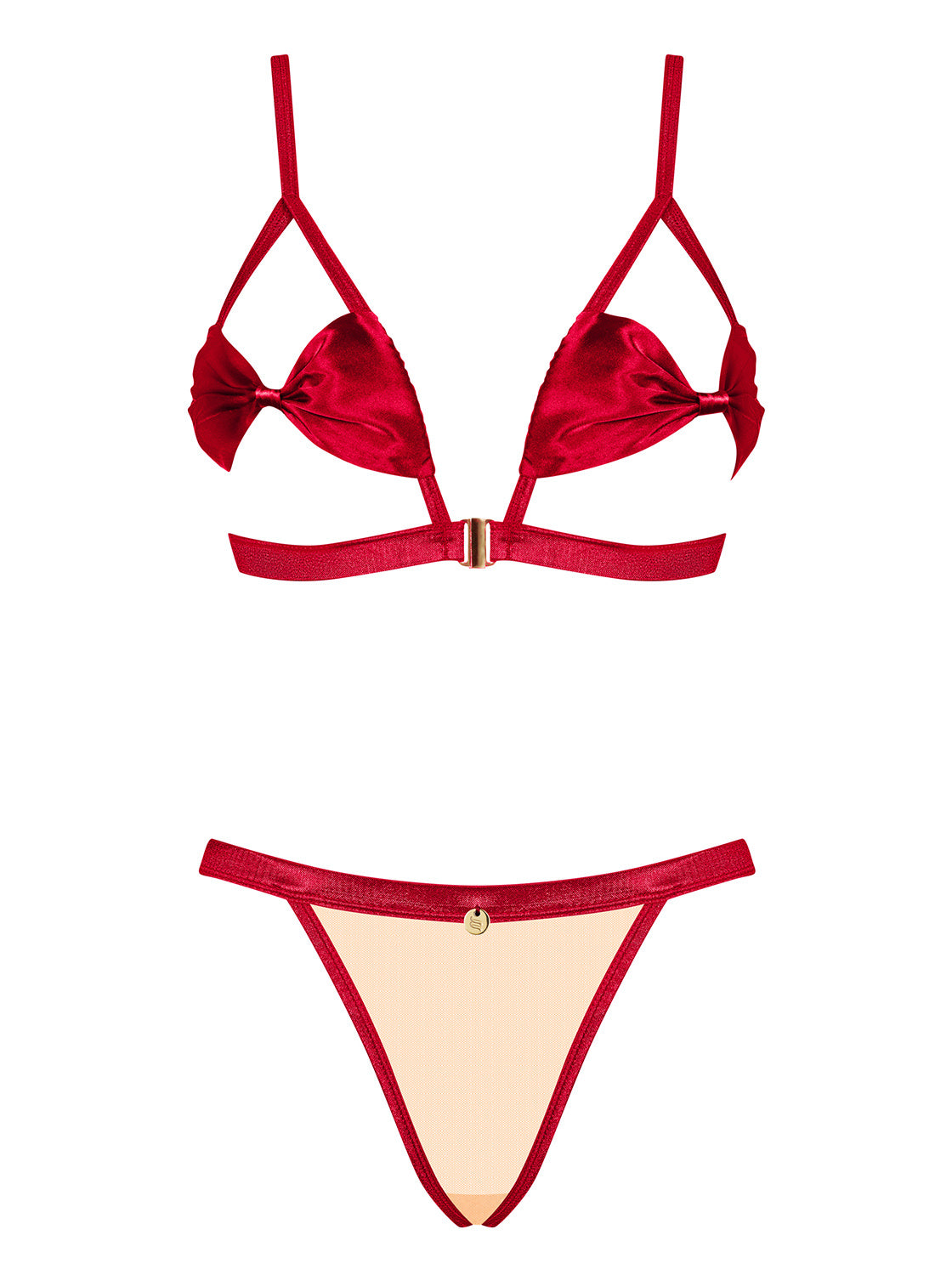 Brave red set Rubinesa by Obsessive