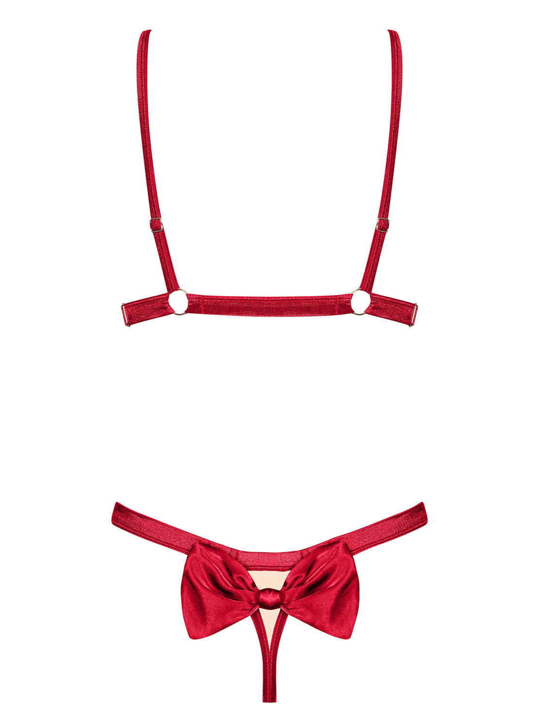 Brave red set Rubinesa by Obsessive