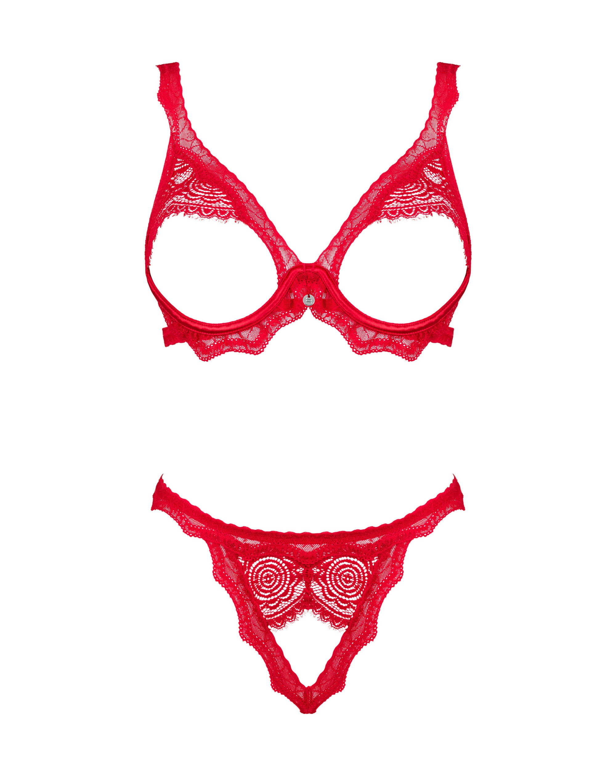 Daring red set Bergamore by Obsessive