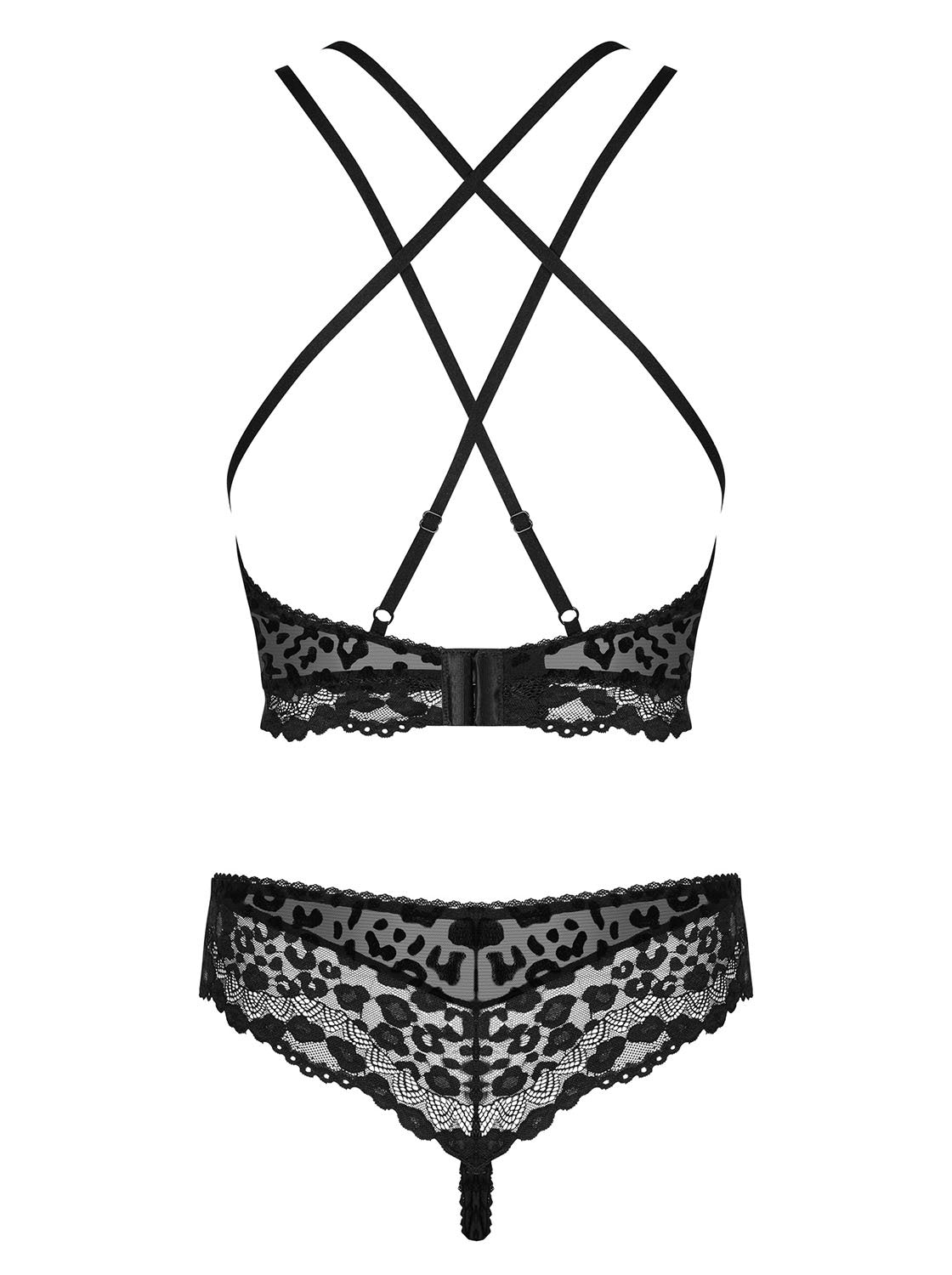 Top & thong set Giully by Obsessive