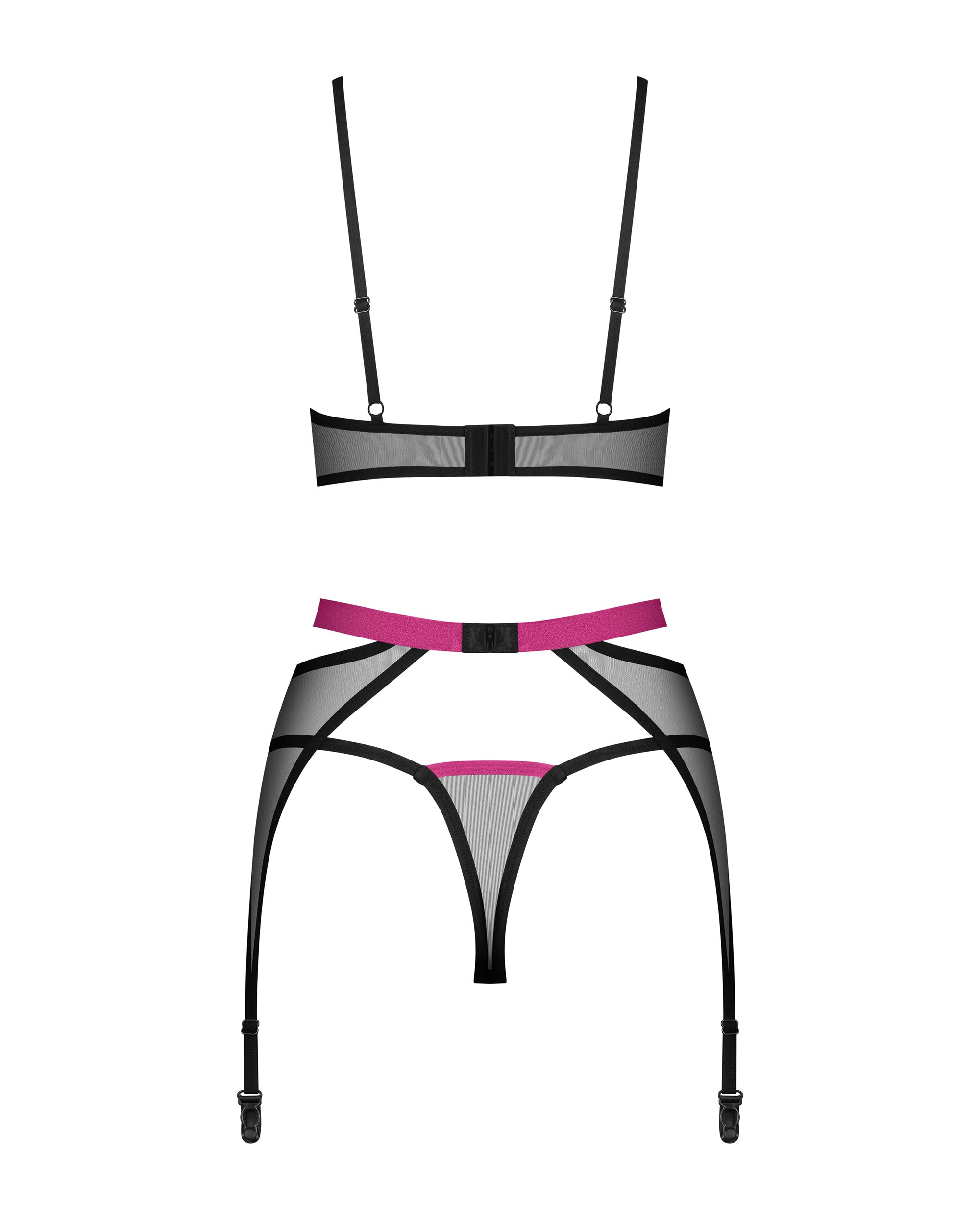 Set with garter belt Novenes by Obsessive